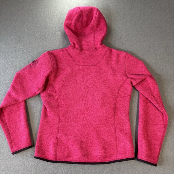 Arcteryx Fleece Sweater Pink Raspberry Jacket XS Full Zip Gorpcore Outdoor Trail - Picture 15 of 15